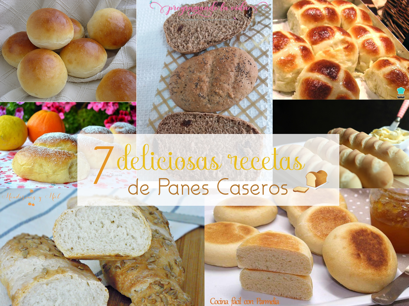 Siete Deliciosas Recetas De Panes Caseros Programando La Vida